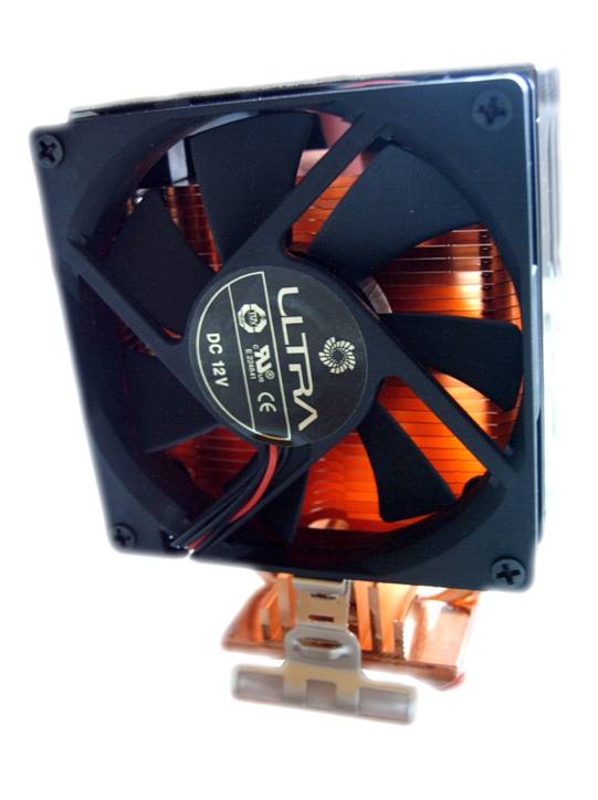 UltraProducts Fire - Copper Heatpipe CPU Fan for Athlon XP 3400+ or 64 4000+