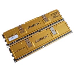 Crucial Ballistix DDR2 PC2 8000 (1000 MHz) 2 gig kit