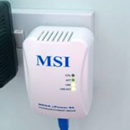 MSI HomePlug kit Review - Network & power sockets